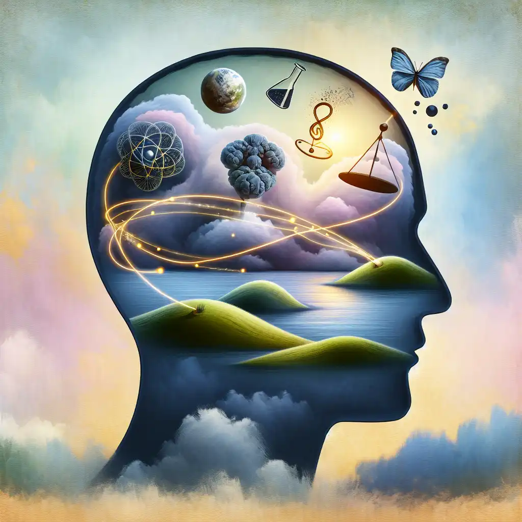 Woman practicing yoga pose